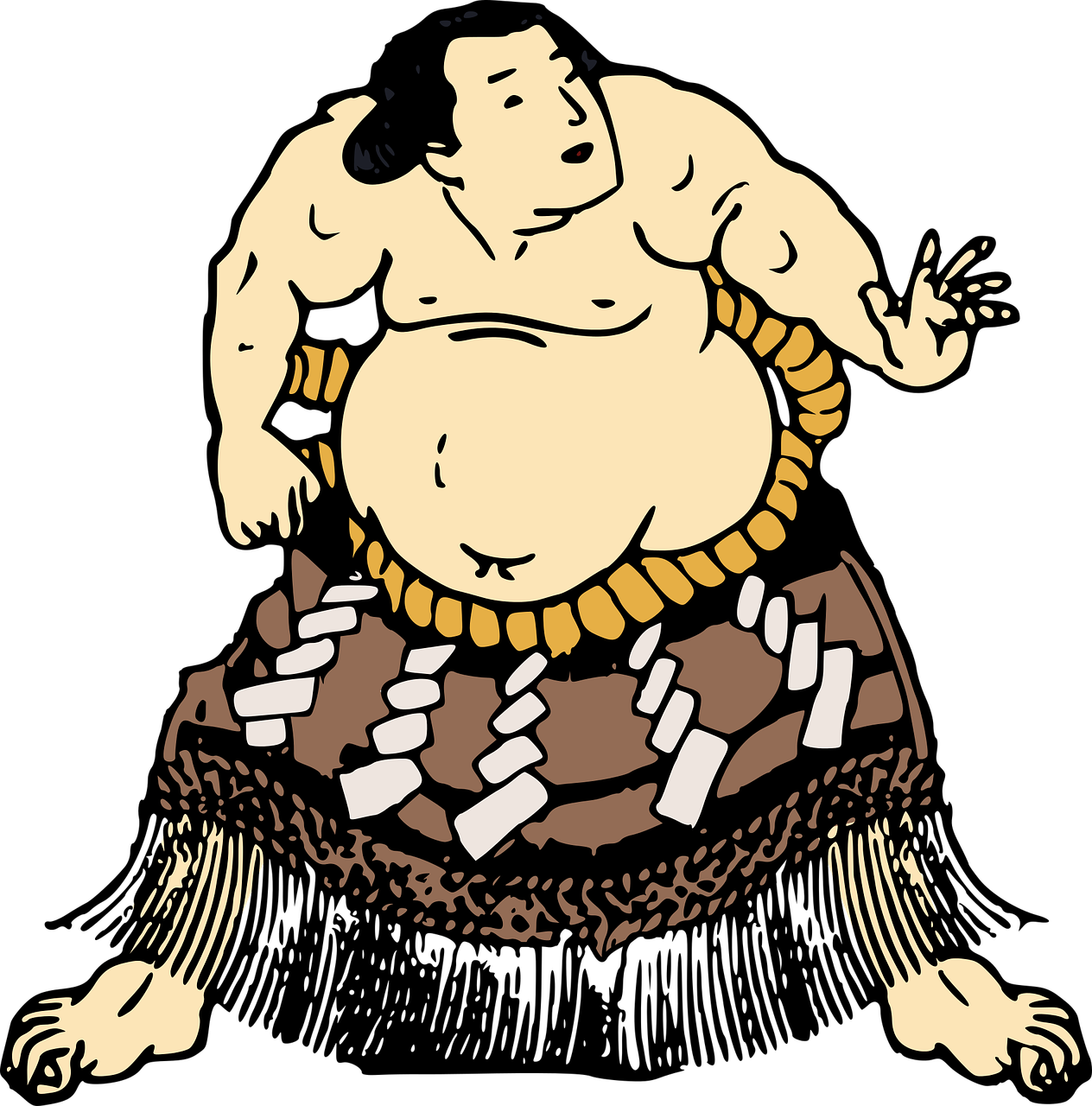 折り紙でお相撲さんの作り方！とんとん紙相撲で簡単におうち相撲大会！